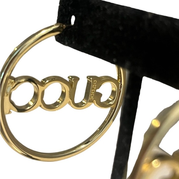 LNWOT GUCCI Hoops Earrings - Picture 4 of 11